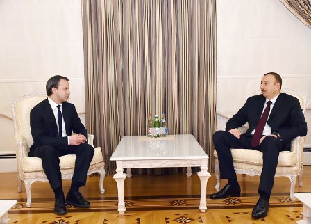 Prezident Medvedyevin müavini ilə görüşdü
